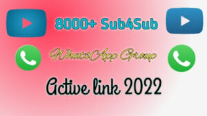 sub4sub whatsapp groups link